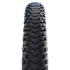 Schwalbe, Marathon Mondial, Hybrid Tire, 700x35C, Folding, Clincher, TravelStar, DoubleDefense, 67TPI, Black