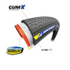 Michelin, Power Adventure Classic TS TLR, Gravel Tire, 700x42C, Folding, Tubeless Ready, GUM-X, GUM-X, 3x100TPI, Tanwall