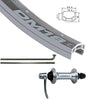 Wheel Shop, Alex DM18 Silver/ Formula FM-21-QR, Wheel, Front, 26'' / 559, Holes: 36, QR, 100mm, Rim