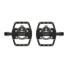 Look, X-Venture +, Pedals, Body: Aluminum, Spindle: Cr-Mo, 9/16'', Black, Pair