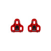 Look, Keo Grip, Cleats, Compatibility: Keo Grip, Float: 9°, Red, Pair
