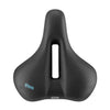 Selle Royal, Float Relaxed, Saddle, 251 x 228mm, Unisex, 628g, Black