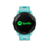 Garmin, Forerunner 265 Music, Watch, Watch Color: Black, Wristband: Black/Powder Grey - Silicone