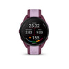 Garmin, Forerunner 165 Music, Watch, Watch Color: Berry, Wristband: Lilac - Silicone