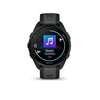 Garmin, Forerunner 165 Music, Watch, Watch Color: Berry, Wristband: Lilac - Silicone