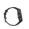Garmin, fenix 8 AMOLED Sapphire 51mm, Watch, Watch Color: Grey, Wristband: Black/ Pebble Gray - Silicone