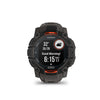Garmin, Instinct 3 50mm Solar, Watch, Watch Color: Black, Wristband: Charcoal - Silicone