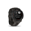 Garmin, Instinct E 45mm, Watch, Watch Color: Electric Lime, Wristband: Electric Lime - Silicone