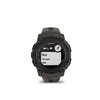 Garmin, Instinct E 40mm, Watch, Watch Color: Electric Lime, Wristband: Twilight - Silicone