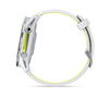 Garmin, Forerunner 970, Watch, Watch Color: Black, Wristband: Black/Translucent Whitestone- Silicone