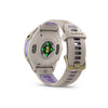 Garmin, Forerunner 970, Watch, Watch Color: Black, Wristband: Black/Translucent Whitestone- Silicone