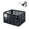 Basil, Bicycle Crate L, Basket, Black